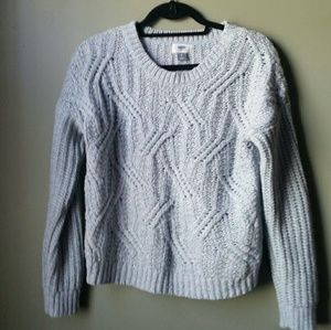 Old Navy Women's Knitted Sweater Size S Light Blue